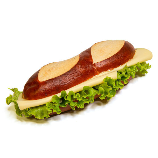 Käse- Laugenbaguette