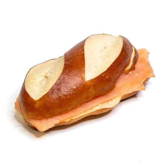 Lachs-Laugenbrötli